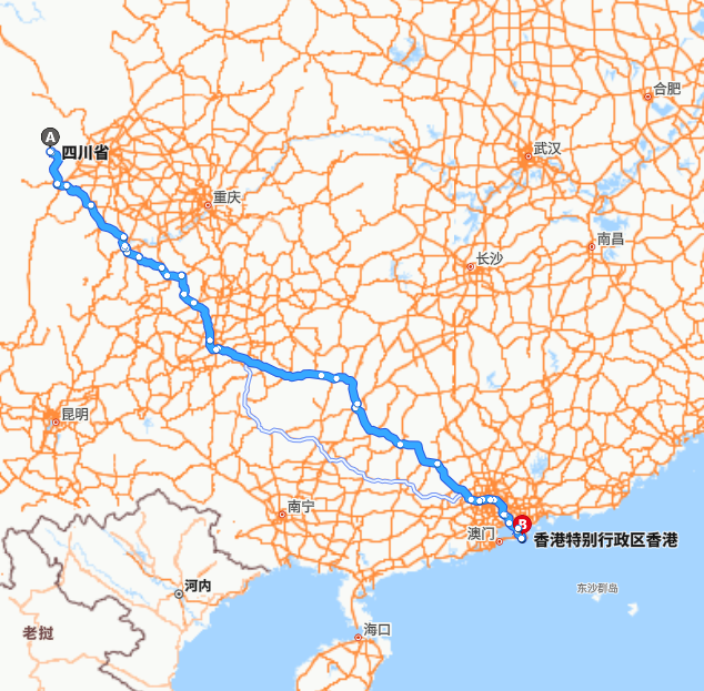 四川-香港