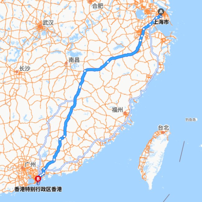 上海-香港