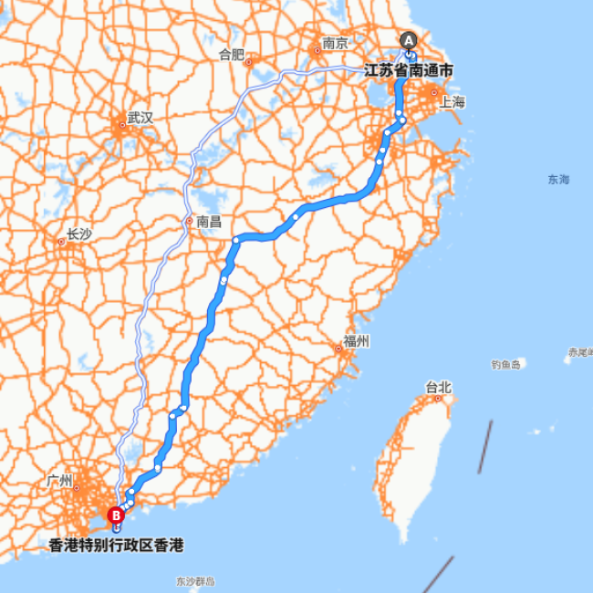 南通-香港