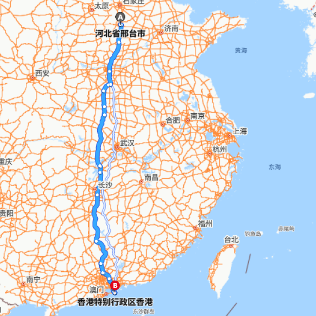 邢台-香港