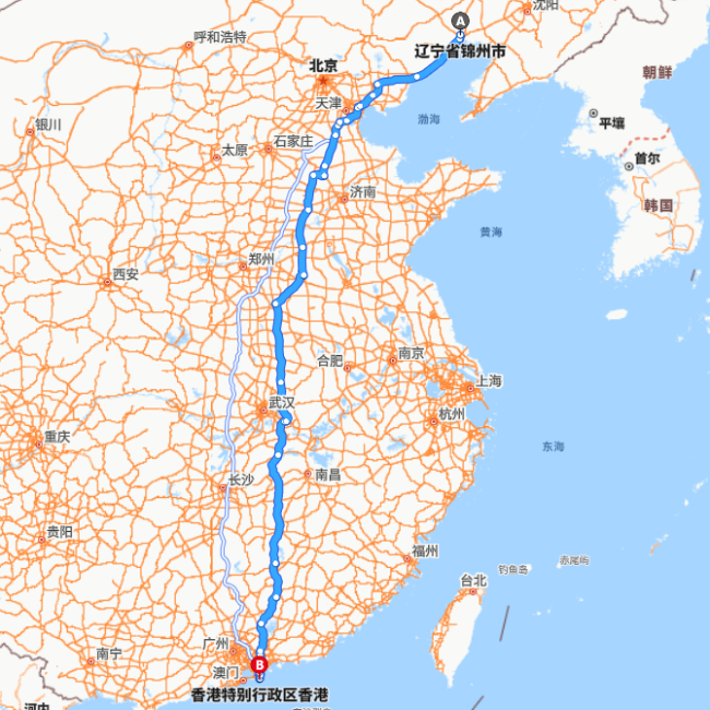 锦州-香港