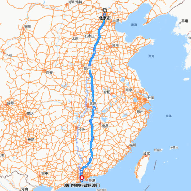 北京-澳门