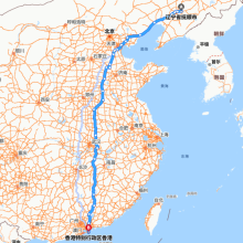 抚顺-香港