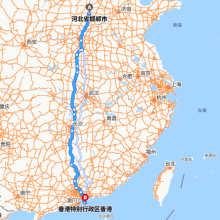 邯郸-香港