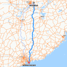 黄冈-香港