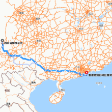 攀枝花-香港